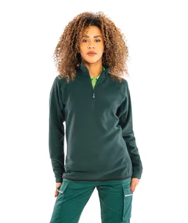 Result Recycled Gerecycled microfleece met ritskraag – foto 5