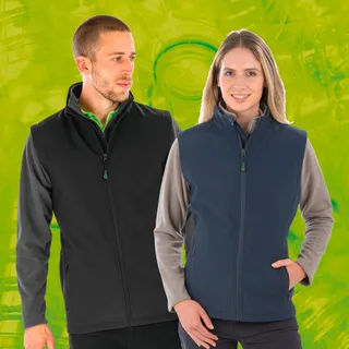 Result Recycled Gerecycleerde heren softshell-bodywarmer – foto 2