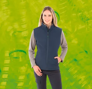 Result Recycled Gerecycleerde dames softshell-bodywarmer – foto 2
