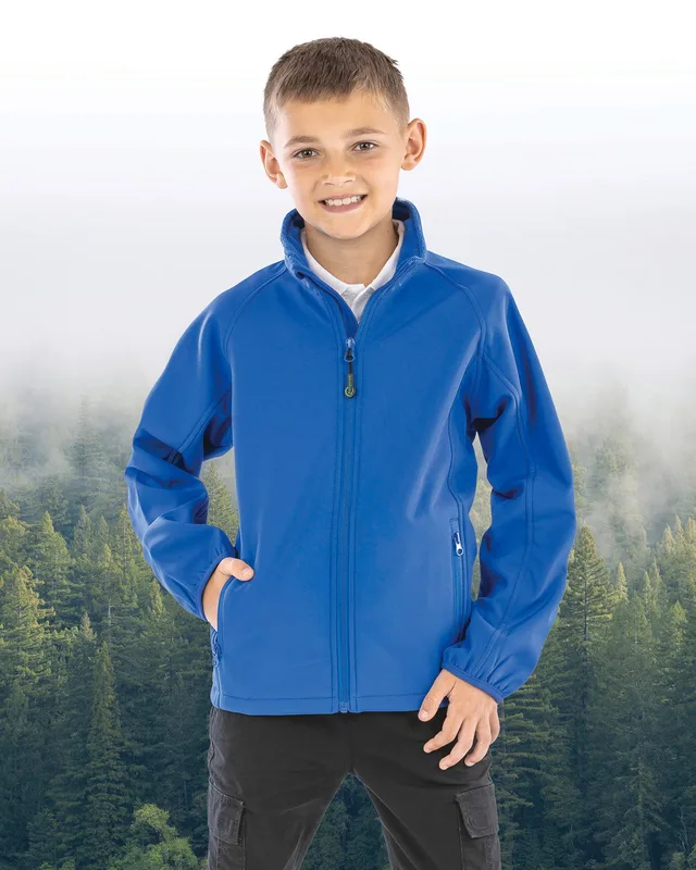 Result Recycled 2-laags gerecycled softshell kind