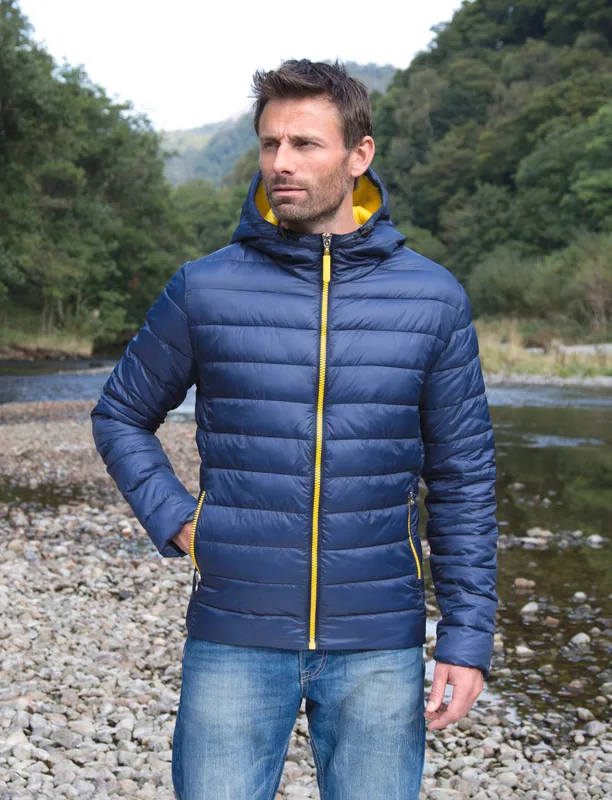 Result Heren Snow Bird jack met capuchon
