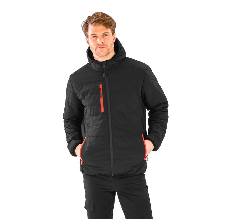 Result Recycled Gewatteerd gerecycled jack black compass