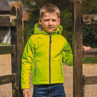 Result Kids Tx Performance Softshell met capuchon – foto 4