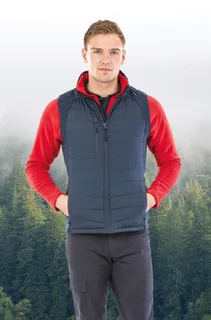 Result Recycled Black compass gewatteerde softshell bodywarmer – foto 6