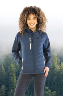 Result Recycled Black compass gewatteerde softshelljas – foto 6