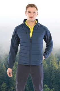Result Recycled Black compass gewatteerde softshelljas – foto 1