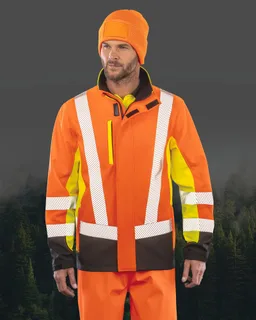 Result Recycled 3-layer recycled softshell safety jacket – foto 1