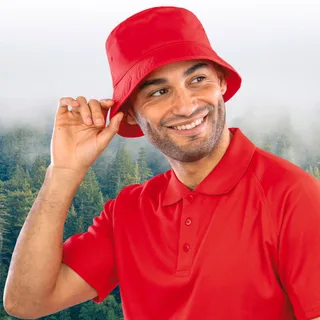 Result Headwear Gerecyclede bucket hat – foto 3