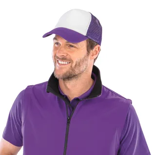 Result Headwear Detroit half-mesh trucker cap – foto 4