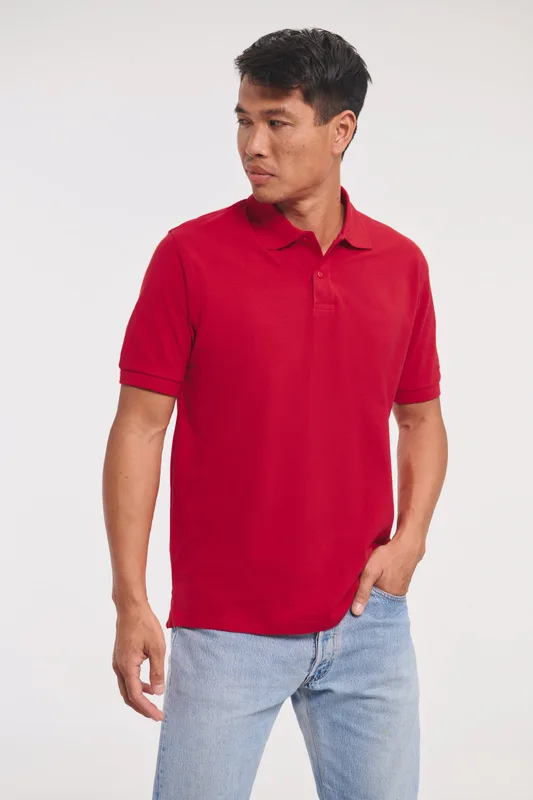 Russell Heren klassieke katoenen polo