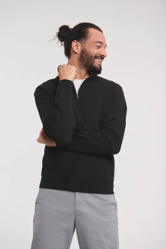 Russell Sweater met ritskraag Authentic