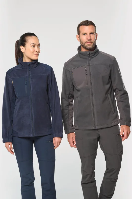 WK. Designed To Work Fleecevest met isolerende laag uniseks