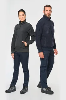 WK. Designed To Work Unisex eco-friendly fleece with zipped neck – foto 12