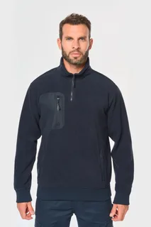 WK. Designed To Work Unisex eco-friendly fleece with zipped neck – foto 2