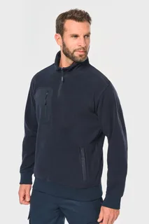 WK. Designed To Work Unisex eco-friendly fleece with zipped neck – foto 4