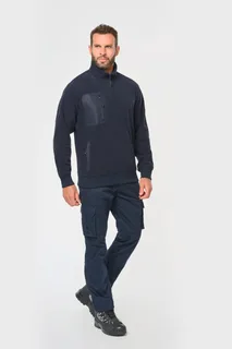 WK. Designed To Work Unisex eco-friendly fleece with zipped neck – foto 6