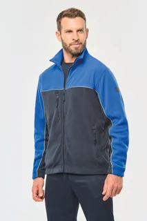 WK. Designed To Work Unisex eco-friendly two-tone polarfleece jacket – foto 2