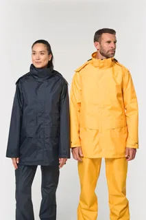 WK. Designed To Work Unisex coated rain jacket – foto 11