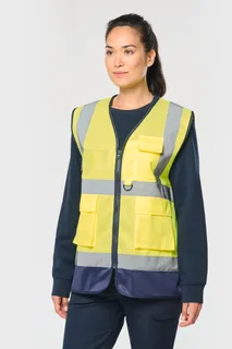 WK. Designed To Work Recycled HI-VIZ SAFETY VEST with zip – foto 5