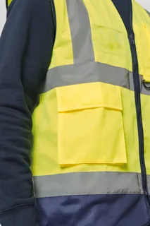 WK. Designed To Work Recycled HI-VIZ SAFETY VEST with zip – foto 10