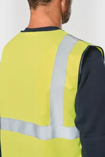 WK. Designed To Work Recycled HI-VIZ SAFETY VEST with zip – foto 9
