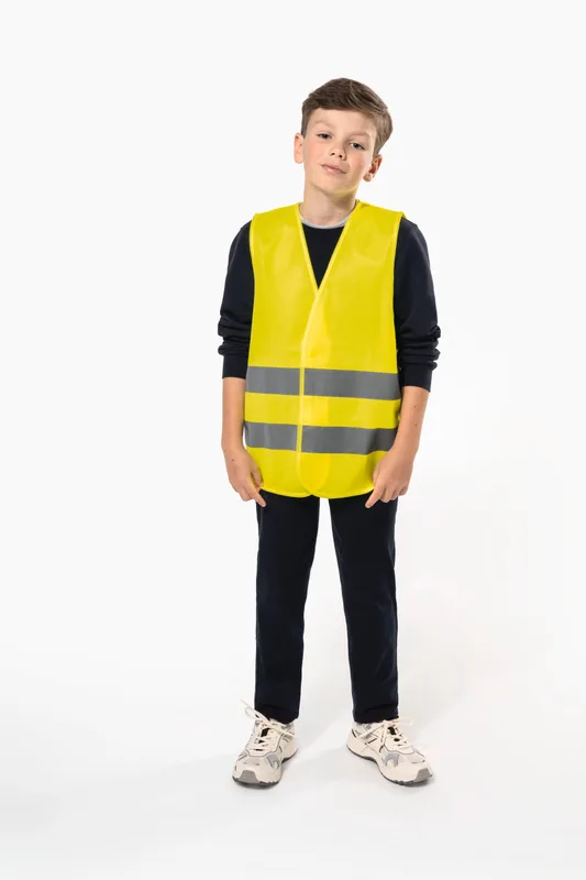 WK. Designed To Work Kids visibility vest