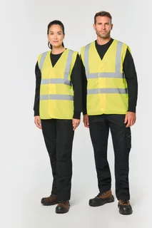 WK. Designed To Work HI-VIS veiligheidshesje volwassene unisex – foto 1