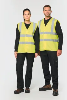 WK. Designed To Work HI-VIS veiligheidshesje volwassene unisex – foto 8