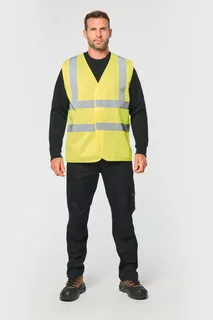 WK. Designed To Work HI-VIS veiligheidshesje volwassene unisex – foto 4