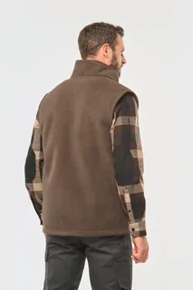 WK. Designed To Work Unisex fleece bodywarmer with sherpa inner – foto 3
