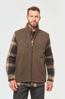 WK. Designed To Work Unisex fleece bodywarmer with sherpa inner – foto 2