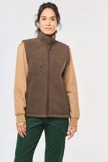 WK. Designed To Work Unisex fleece bodywarmer with sherpa inner – foto 7