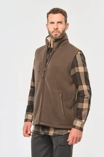 WK. Designed To Work Unisex fleece bodywarmer with sherpa inner – foto 4