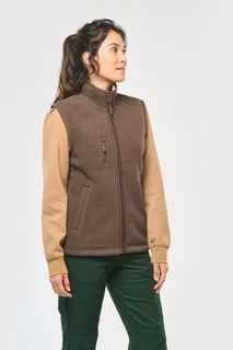 WK. Designed To Work Unisex fleece bodywarmer with sherpa inner – foto 9