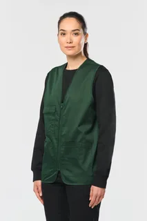 WK. Designed To Work Bodywarmer van polykatoen met meerdere zakken – foto 5
