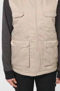 WK. Designed To Work Gewatteerde uniseks bodywarmer van polykatoen multizakken – foto 16