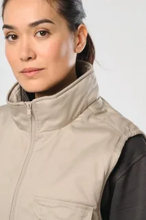 WK. Designed To Work Gewatteerde uniseks bodywarmer van polykatoen multizakken – foto 14