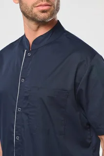 WK. Designed To Work Men’s polycotton smock with press studs – foto 4