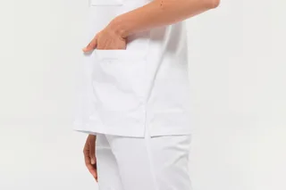 WK. Designed To Work Katoenen unisex tuniek met korte mouwen – foto 14