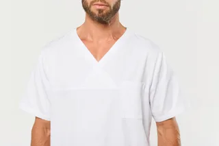 WK. Designed To Work Katoenen unisex tuniek met korte mouwen – foto 12