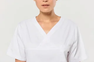 WK. Designed To Work Katoenen unisex tuniek met korte mouwen – foto 13