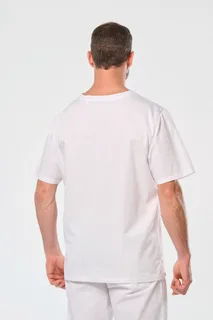 WK. Designed To Work Katoenen unisex tuniek met korte mouwen – foto 3