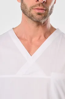 WK. Designed To Work Katoenen unisex tuniek met korte mouwen – foto 10