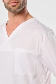 WK. Designed To Work Katoenen unisex tuniek met korte mouwen – foto 8