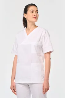 WK. Designed To Work Katoenen unisex tuniek met korte mouwen – foto 5