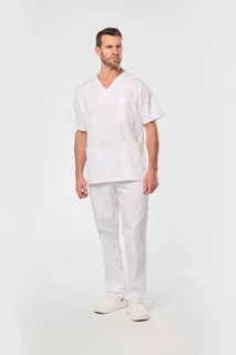 WK. Designed To Work Katoenen unisex tuniek met korte mouwen – foto 4