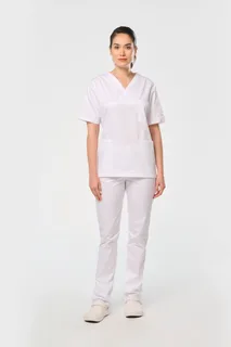 WK. Designed To Work Katoenen unisex tuniek met korte mouwen – foto 7
