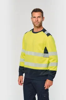 WK. Designed To Work Gerecyclede veiligheidssweater ronde hals – foto 2
