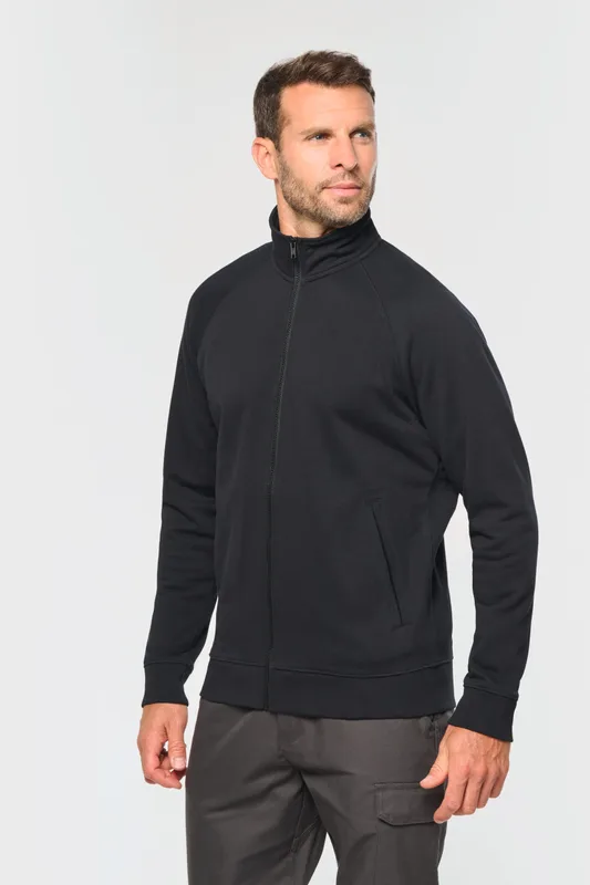WK. Designed To Work Unisex cotton cadet jacket raglan sleeves