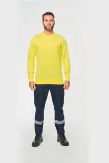 WK. Designed To Work Ecologische uniseks sweater polyester/katoen – foto 4